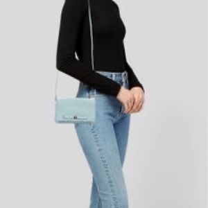 Kate Spade Carah Bright Light blue crossbody bag